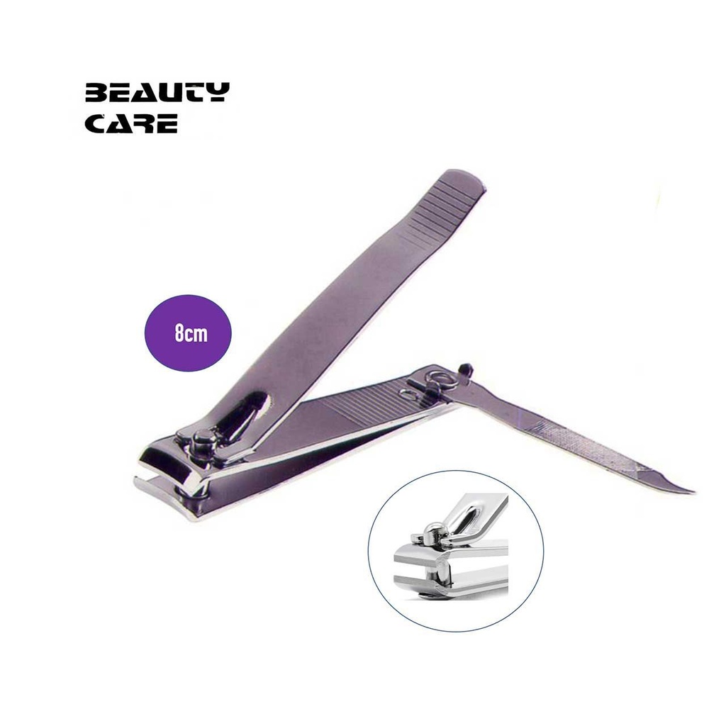 Cortaúñas pedicuro 8cm 12/u para manicura y pedicura