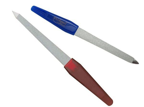  Limas metal Zaphir 12 cm 12/U - Accesorios de uñas