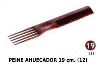 Peine ahuecador 19cm 12/u Herva para peinado y cuidado del cabello