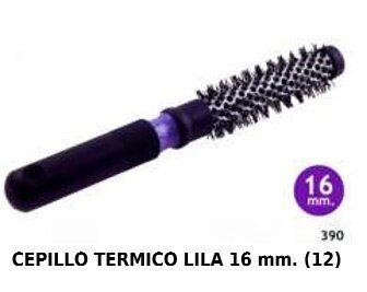 Cepillo térmico lila 16mm 6pcs