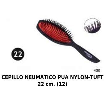 Cepillo neumático de nylon 6/u 400 Hervás para peinar