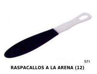 Raspacallos a la arena 12 unidades - Herramientas para pedicura