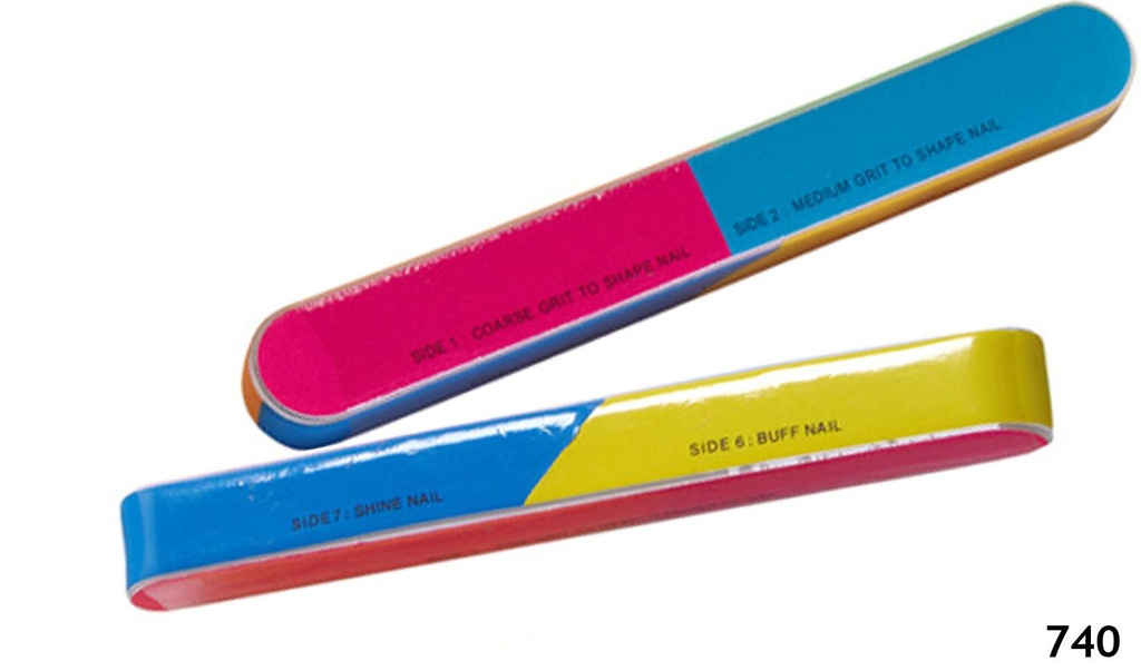 BLOC BUFFER 7 usos 12/U 740 Hervas - Lima de uñas profesional