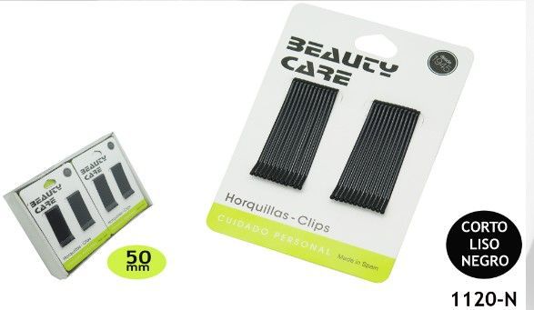 Clip corto liso 5cm 24/u - Accesorios de oficina
