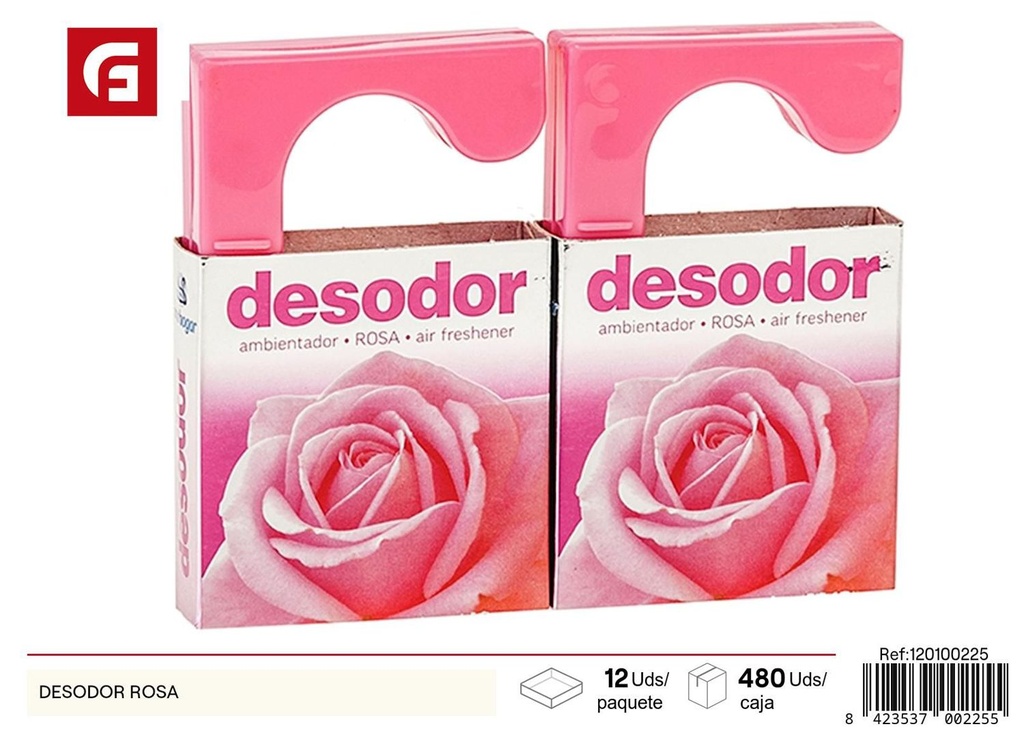 Ambientador de rosa - Ambientadores y velas