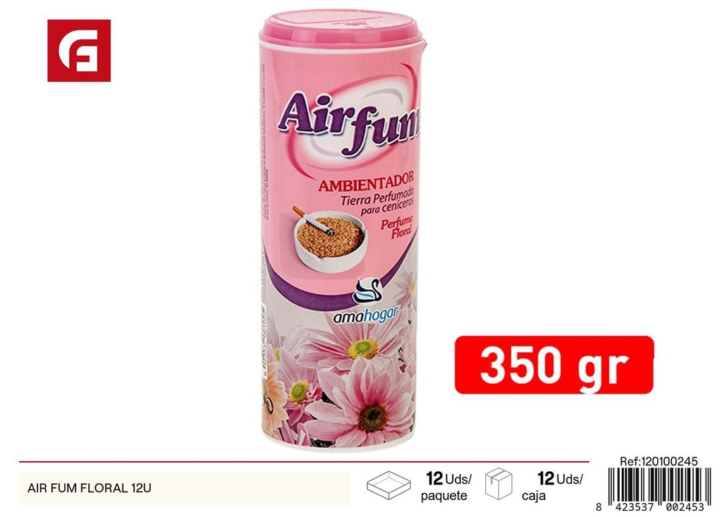 Ambientador floral Air Fum 12u para hogar 