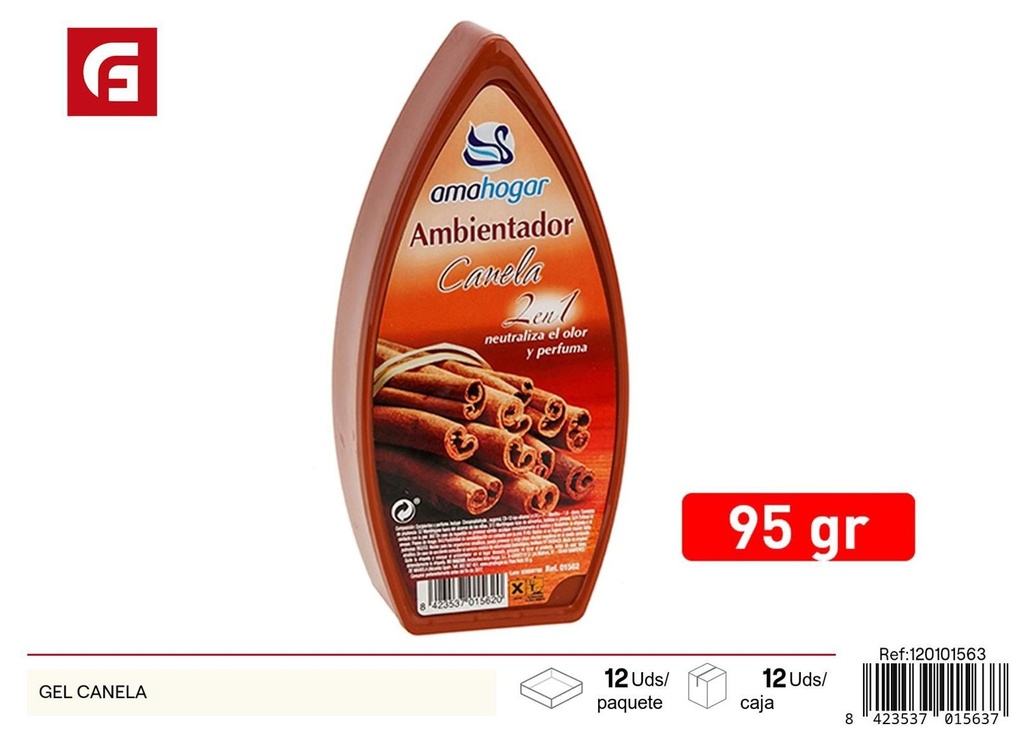 Gel aromatizante de canela para hogar