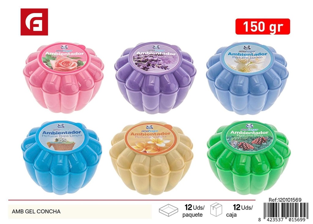 Ambientador en Gel concha - Ambientadores