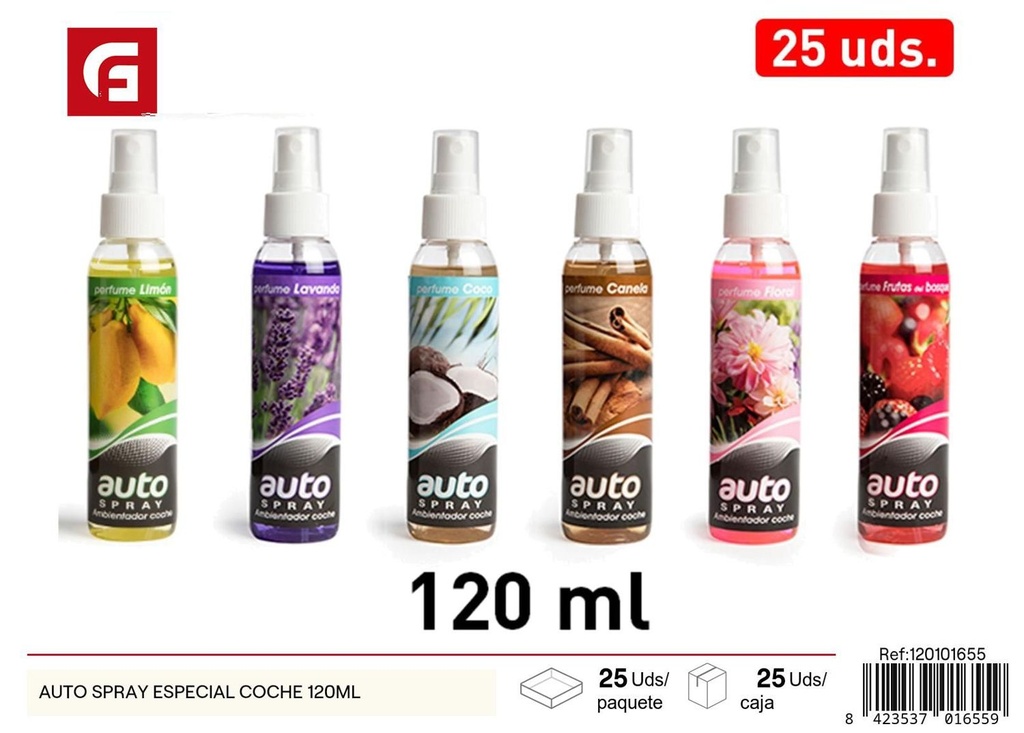 Aerosol de spray especial para coche 120 ml - Ambientadores para coche