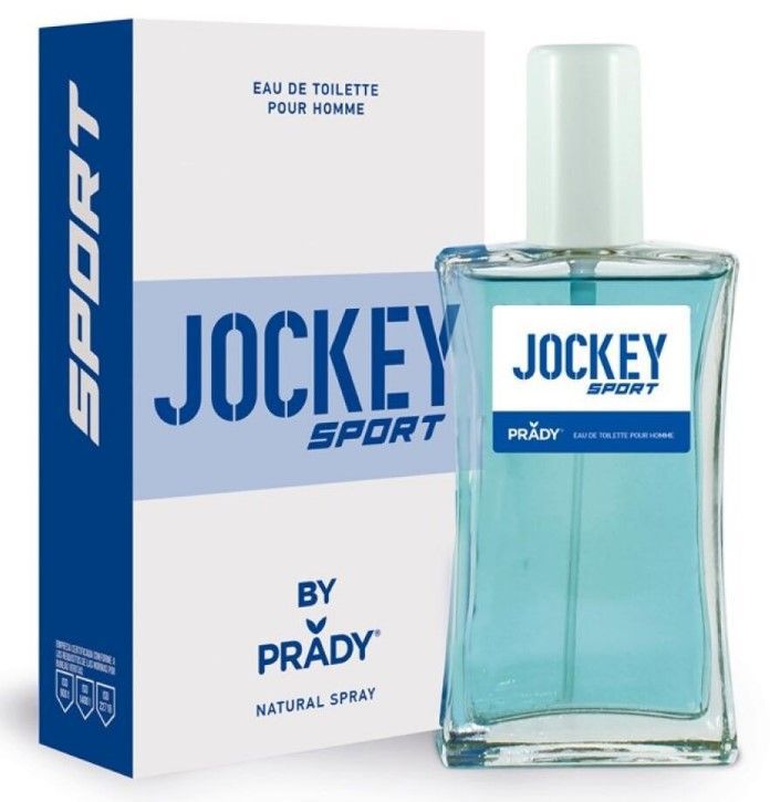 Perfume Jockey Sport azul para hombre Prady 100ml