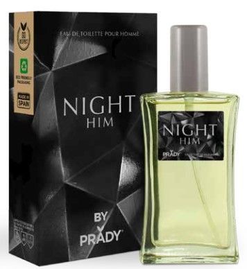 Perfume Night Him 100ml para hombres Prady