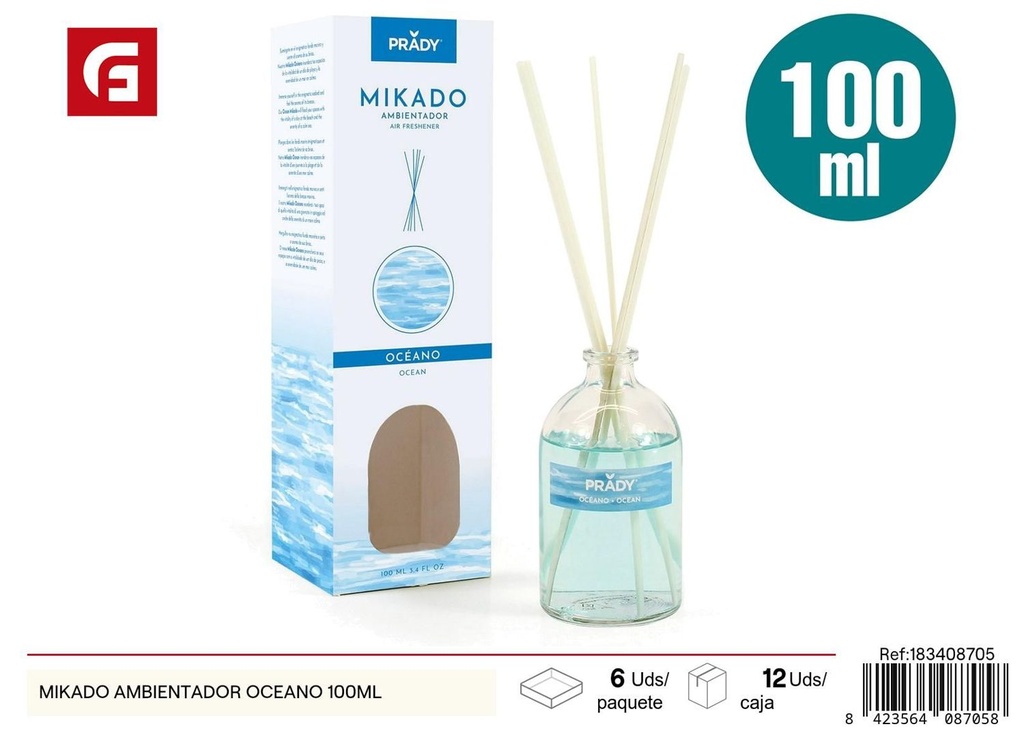 Ambientador mikado aroma océano 100ml