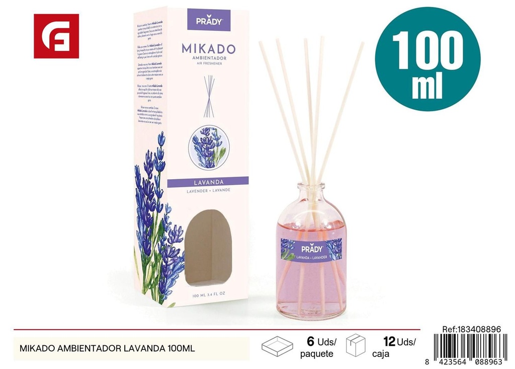 Ambientador Mikado Lavanda 100ml