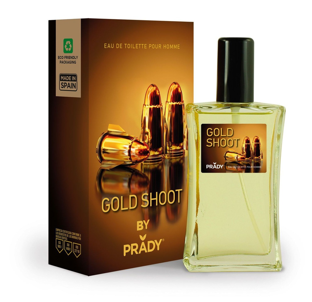 Perfume Gold Shoot Homme Prady 100ml para hombre