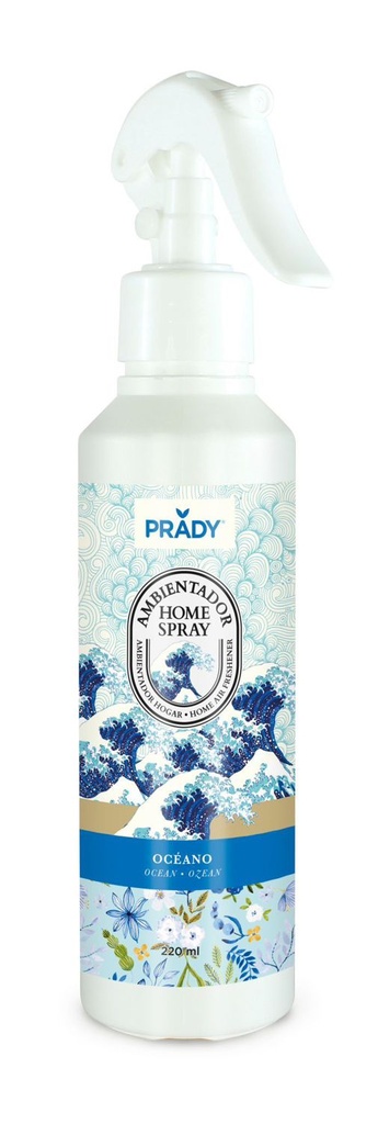 Ambientador en spray Prady Oceano 220ml para el hogar