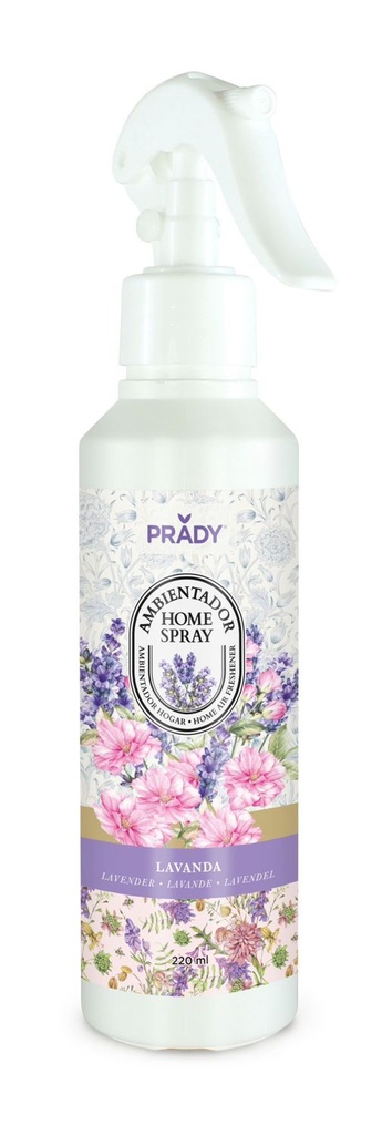 Ambientador Prady Home Spray 220ml lavanda para el hogar