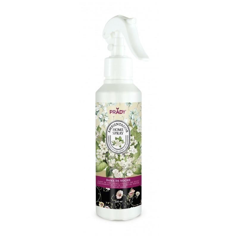 Ambientador spray dama de noche 220ml, fragancia para el hogar