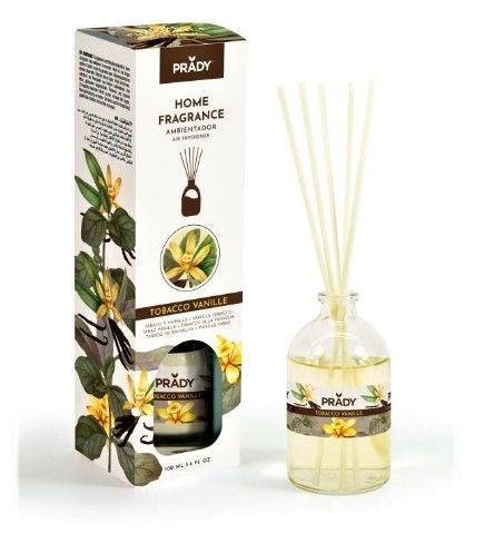 Mikado ambientador tobacco vanille Prady 100ml - Ambientadores