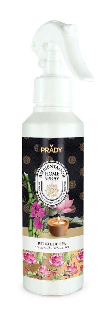 Ambientador home spray ritual de spa 220ml Prady para hogar