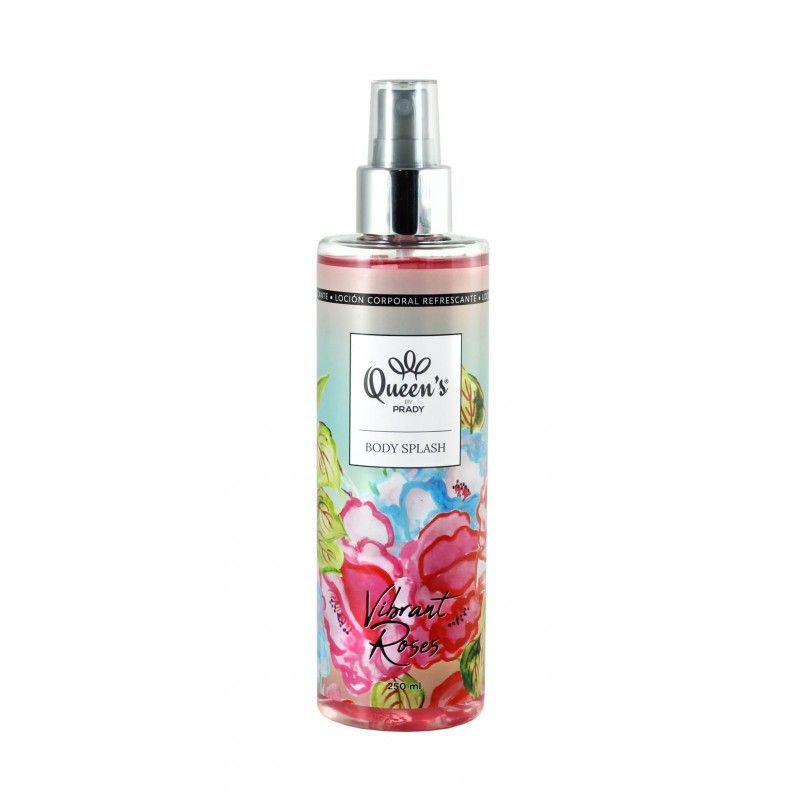 Body splash Vibrant Roses 250ml para cuidado personal