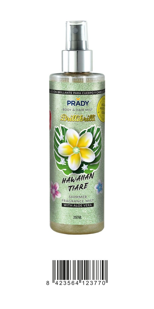 Body Splash Hawaiian Tiare 250ml para fragancias