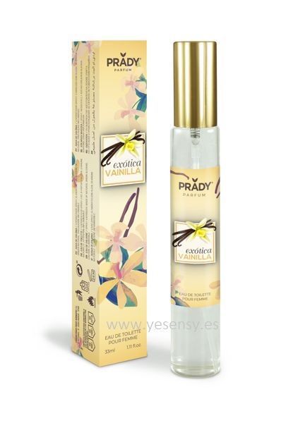 Perfume Exotica Vainilla Frutal Prady 33ml 6 unidades