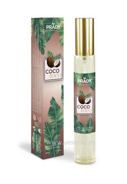 Perfume Coco Loco Frutal Prady 33ml 6/u para uso diario