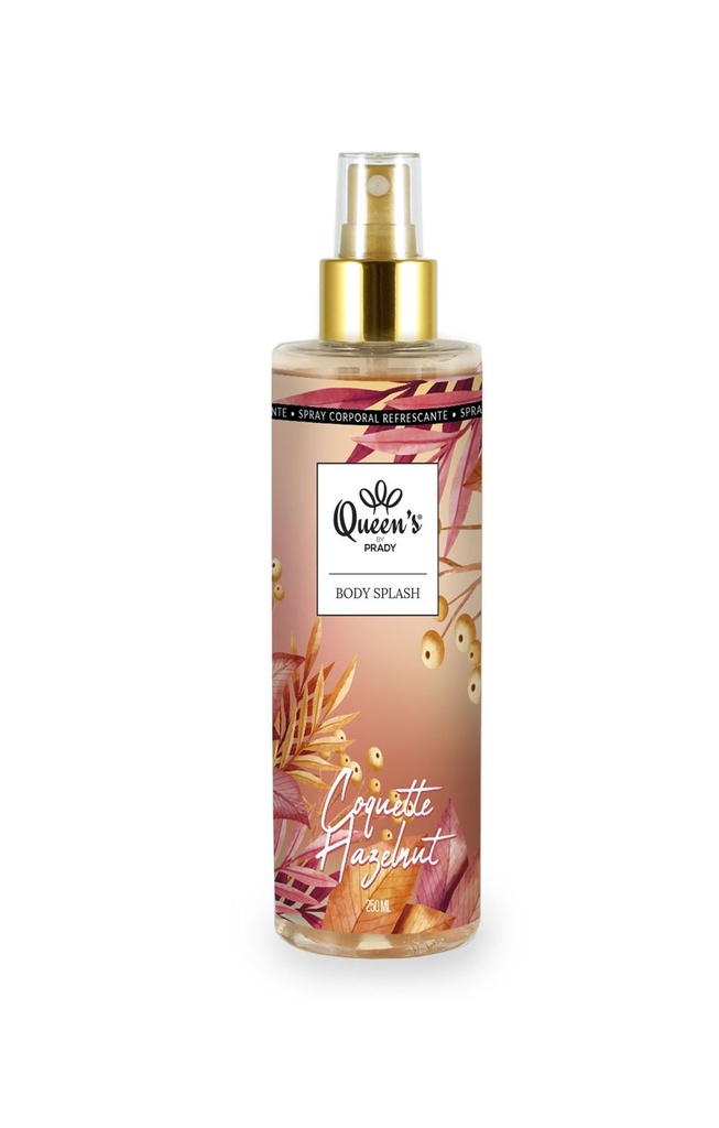 Body splash Coquete Hazelnut 250ml para perfumar