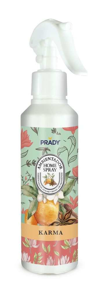 Prady ambientador home spray karma 220ml para hogar