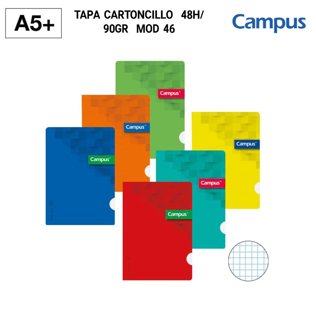 Cuaderno A5 grapado 48 hojas - Material escolar