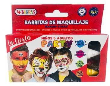 Kit barras de maquillaje para fiestas 12/u Xiomara