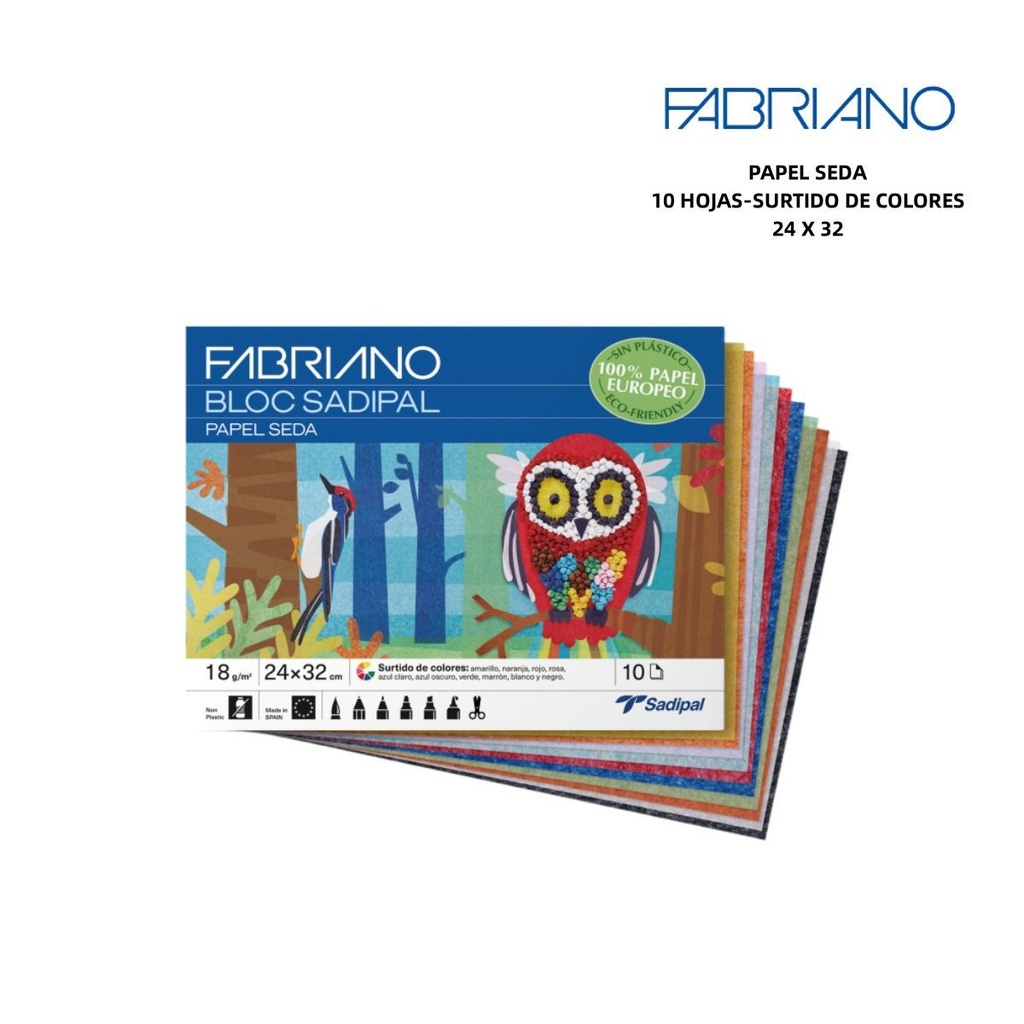 Papel de seda manualidades 32*24cm - Artículos de manualidades
