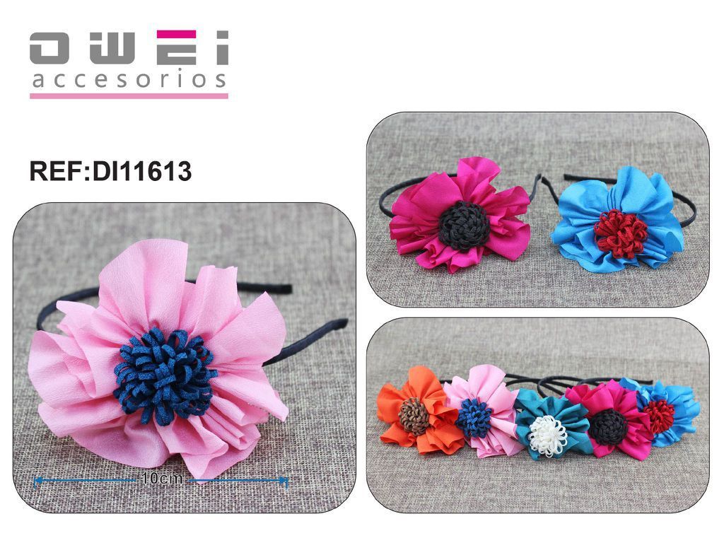 Diademas pack de 12 DI11613 OW accesorios pelo