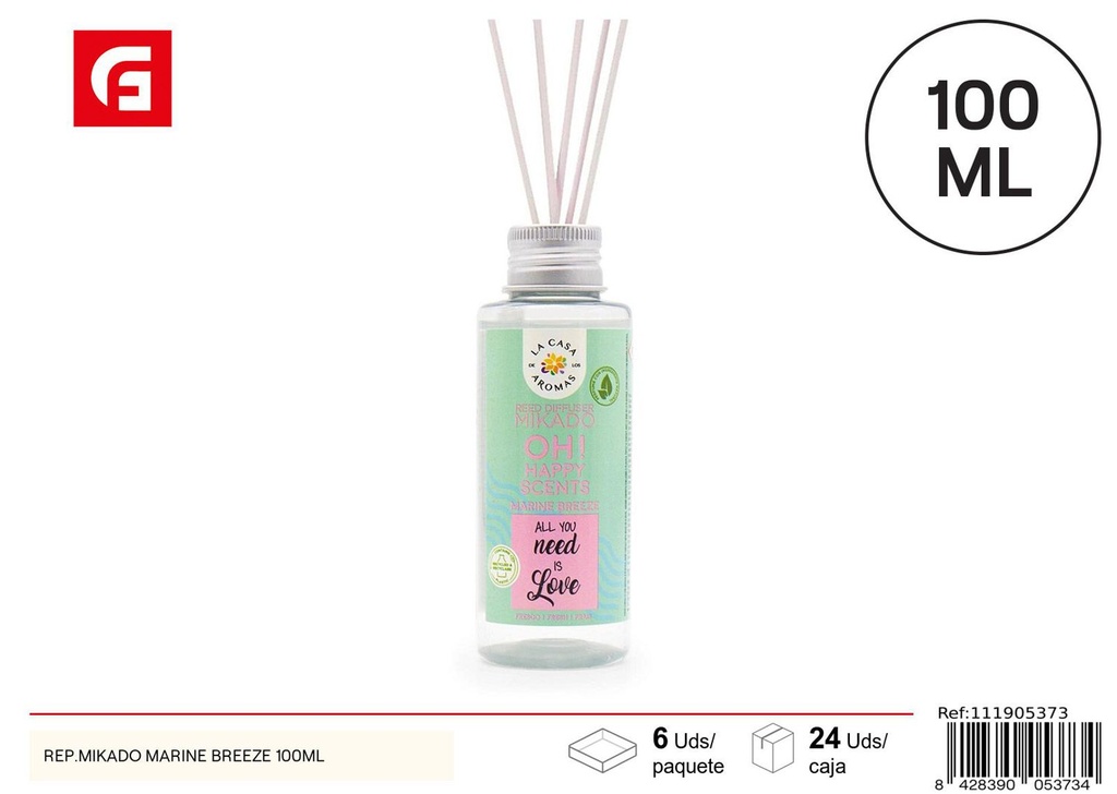 Rep.Mikado Marine Breeze 100ML para aromatizar