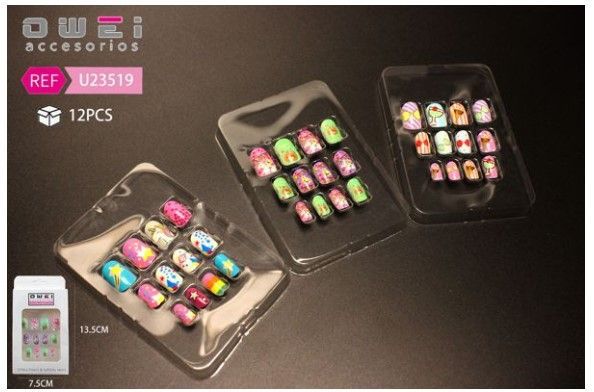 Uñas postizas 12 unidades - Accesorios de uñas