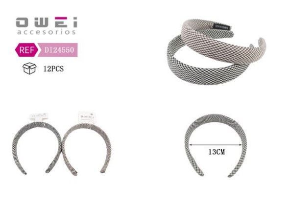 Diademas surtidas 12/u para peinados y accesorios