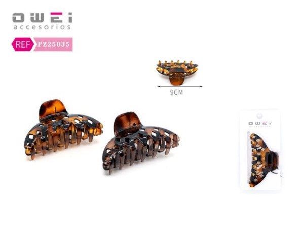 Pinza 9cm 12/u PZ25035 OW - Accesorios para el cabello