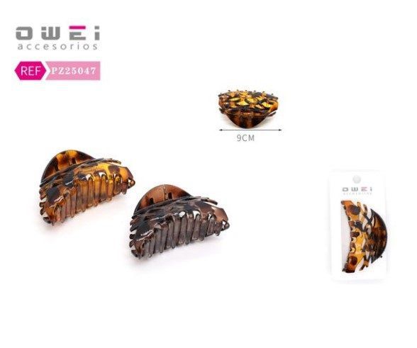 Pinza 9cm 12/u PZ25047 OW - Accesorios para el cabello