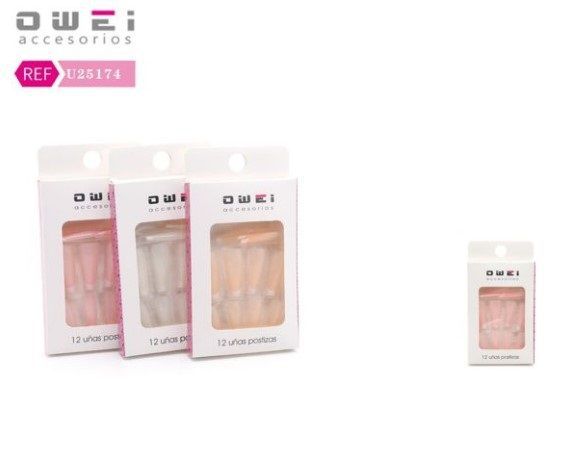 Uñas postizas 12 unidades - Accesorios de uñas