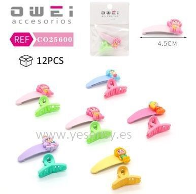 Set de pinzas y clips para el cabello 12/u CO25600 para peinados
