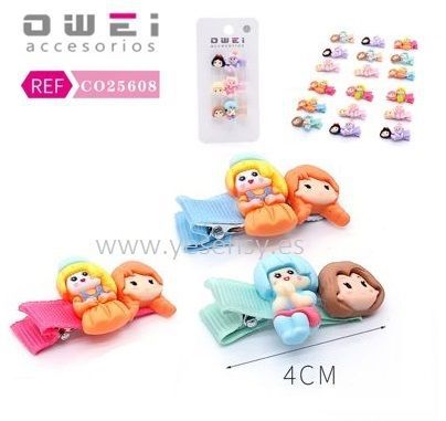 Pack clips 3 piezas 12 unidades - Accesorios de peinado
