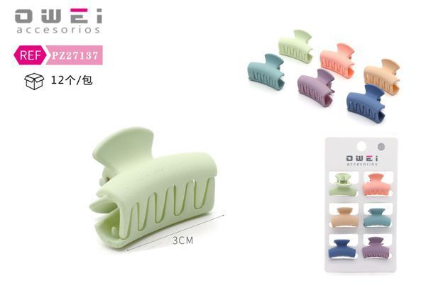 Pack pinza 3CM 6PC 12/U - Accesorios de peinado