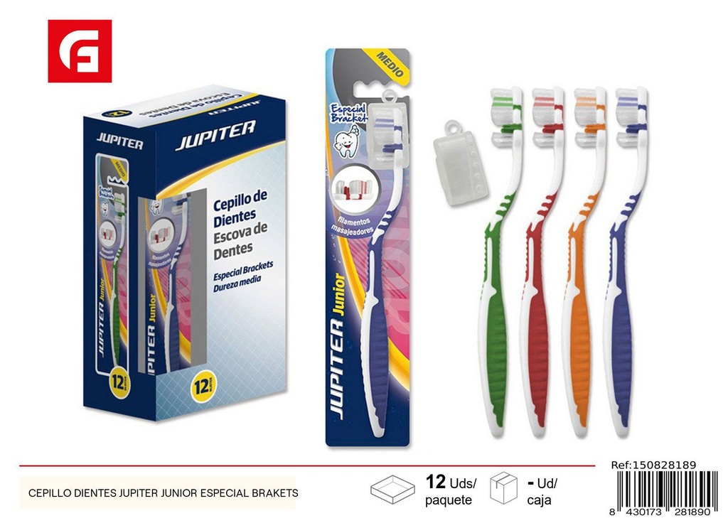 Cepillo de dientes especial para brackets - Cuidado dental