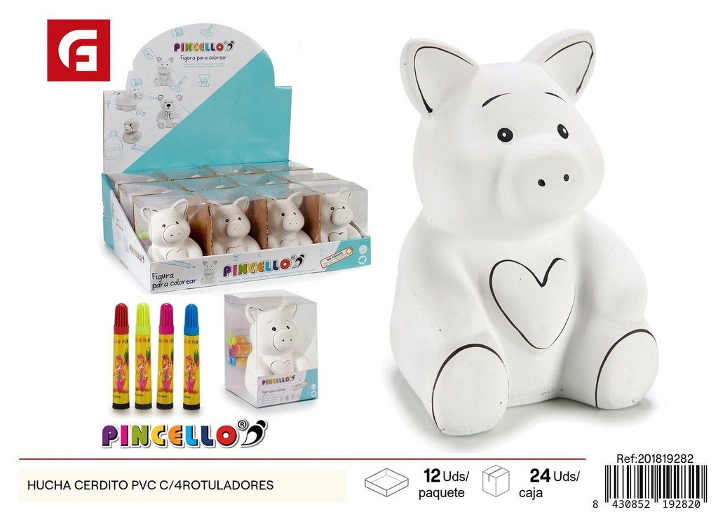 Hucha de cerámica para ahorro y decoración
