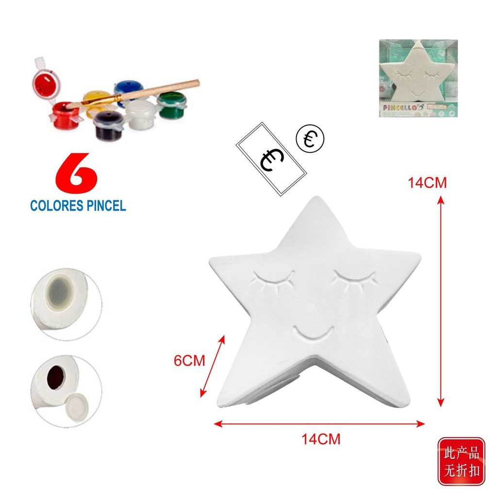 Hucha de cerámica decorativa para ahorro y regalos