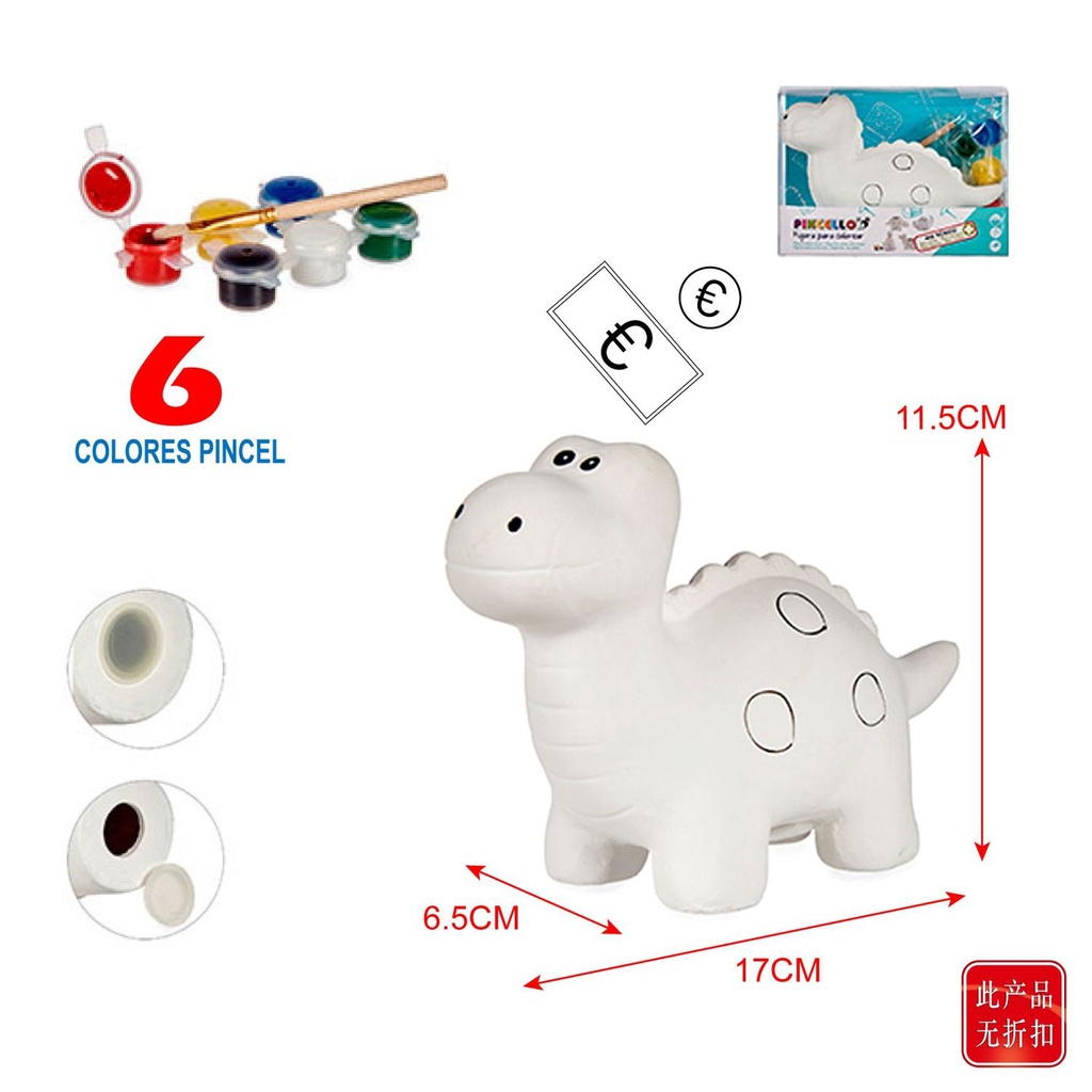 Hucha de cerámica para ahorro y decoración