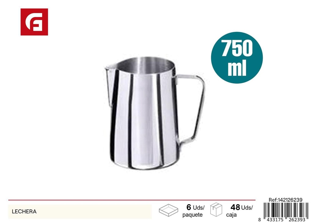 Lechera de acero inoxidable - Utensilios de cocina
