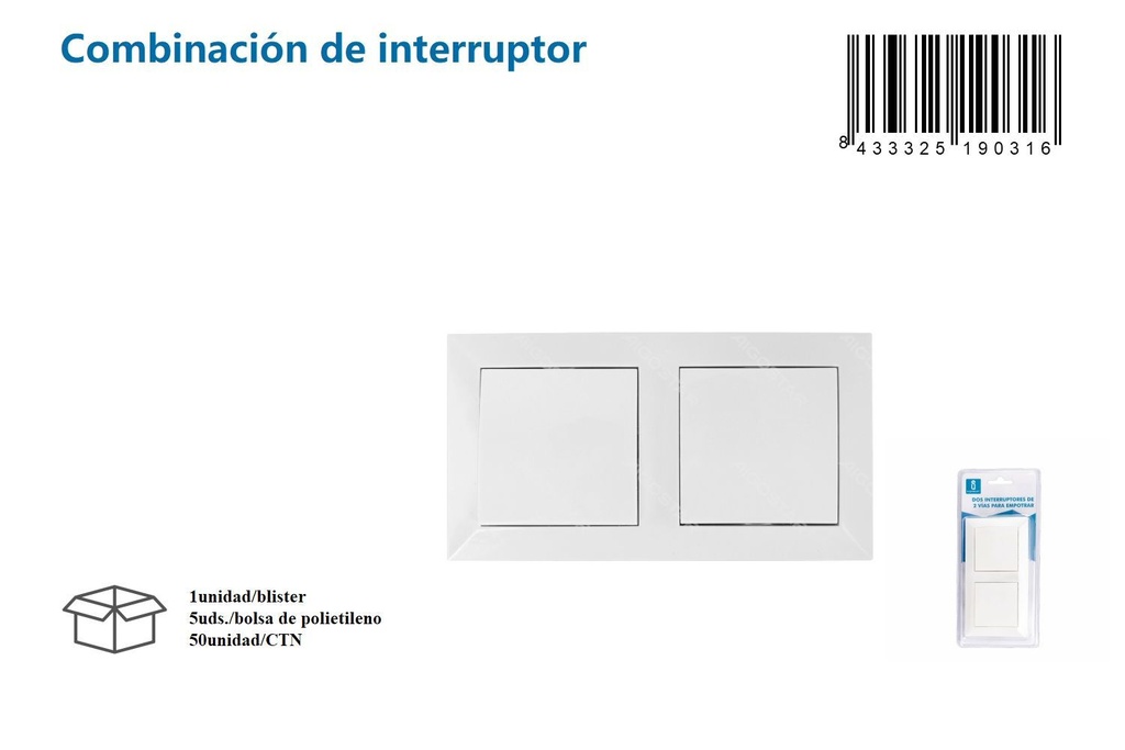 Interruptor de pared