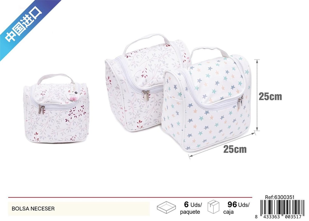 Bolsa neceser de maquillaje - Belleza y cuidado personal