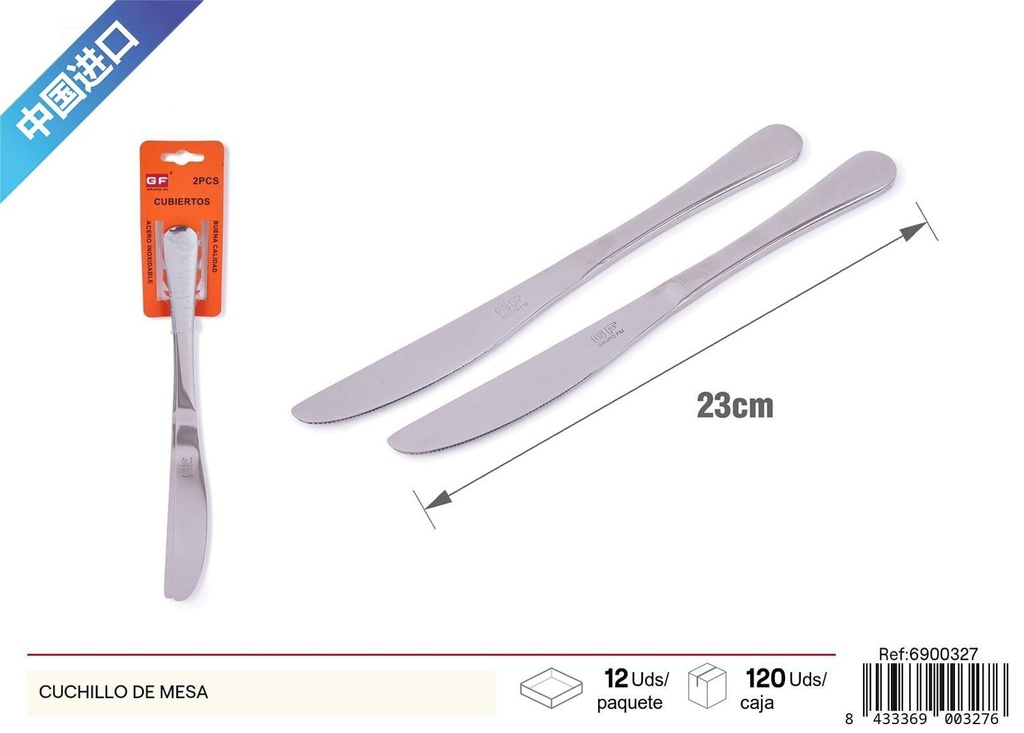 Cuchillo de mesa - Utensilios de cocina